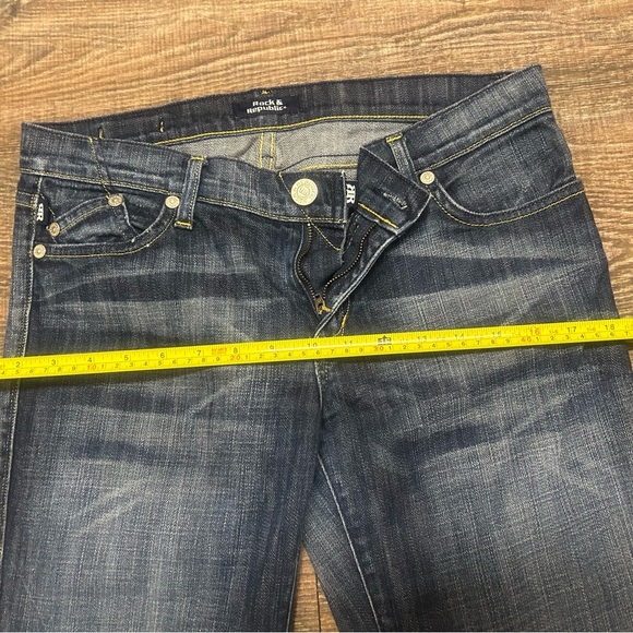 Rock & Republic LONG Sz.30 jeans in mint/new condition- these are in pristine c - Picture 8 of 12